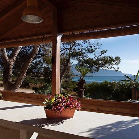 Casa Con Verande Sul Mare A 2 Minuti A Piedi Dalla Spiaggia Custonaci Extérieur photo