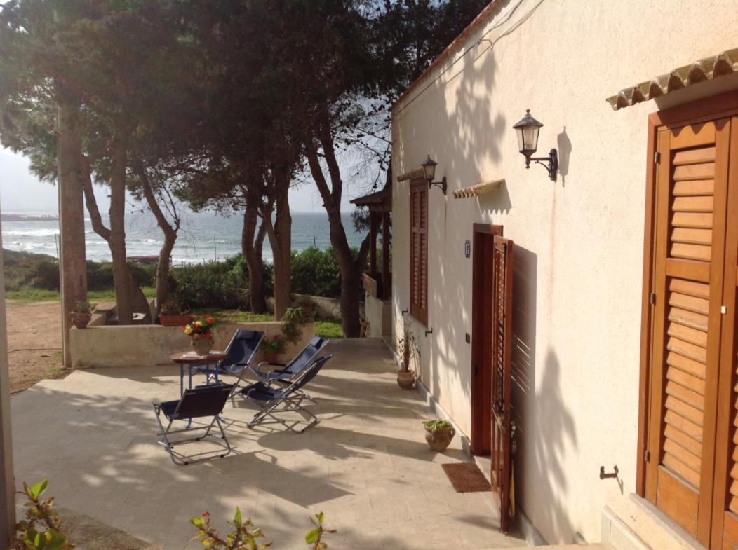 Casa Con Verande Sul Mare A 2 Minuti A Piedi Dalla Spiaggia Custonaci Extérieur photo