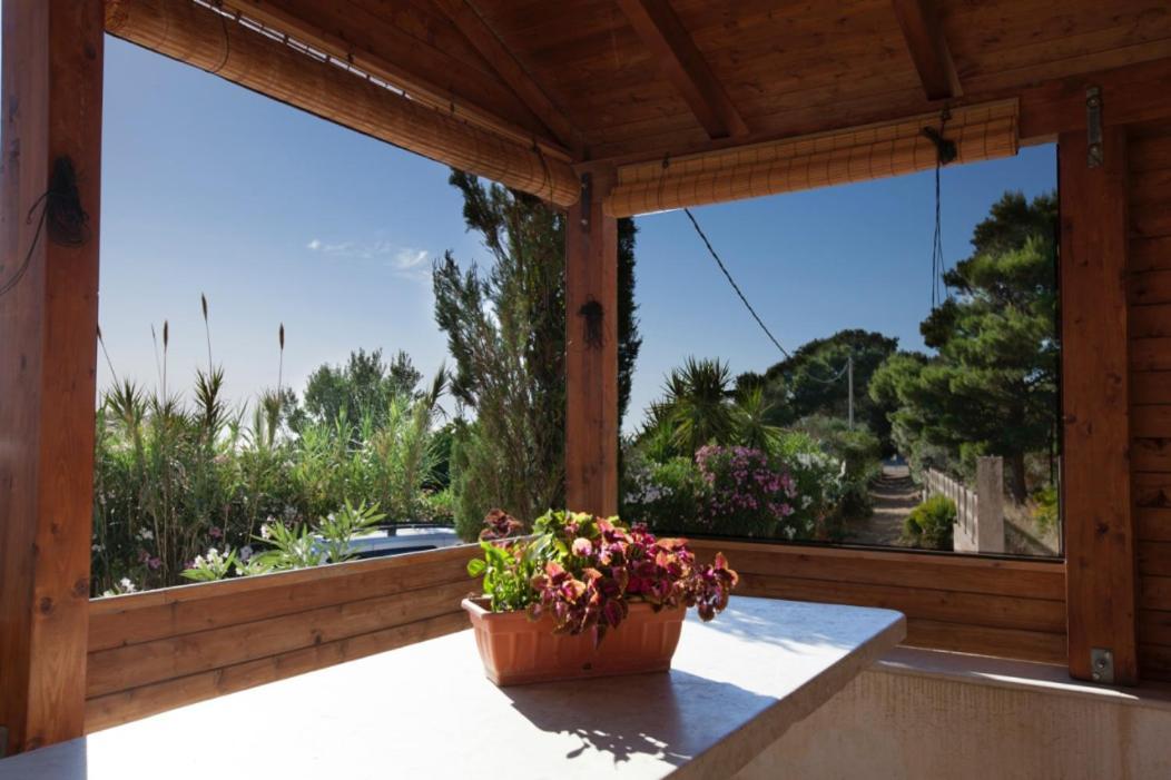 Casa Con Verande Sul Mare A 2 Minuti A Piedi Dalla Spiaggia Custonaci Extérieur photo